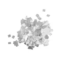 TCM FX Metallic Konfetti Regentropfen 6x6mm, silber, 1kg