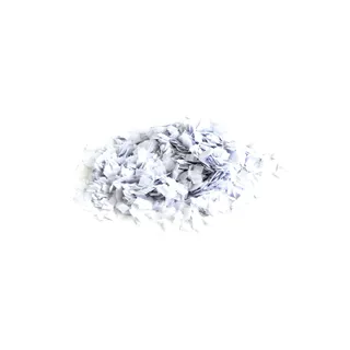 TCM FX Slowfall Konfetti Schneeflocken 10x10mm, weiß, 1kg