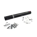 TCM FX Konfetti-Shooter 28cm, weiß/silber