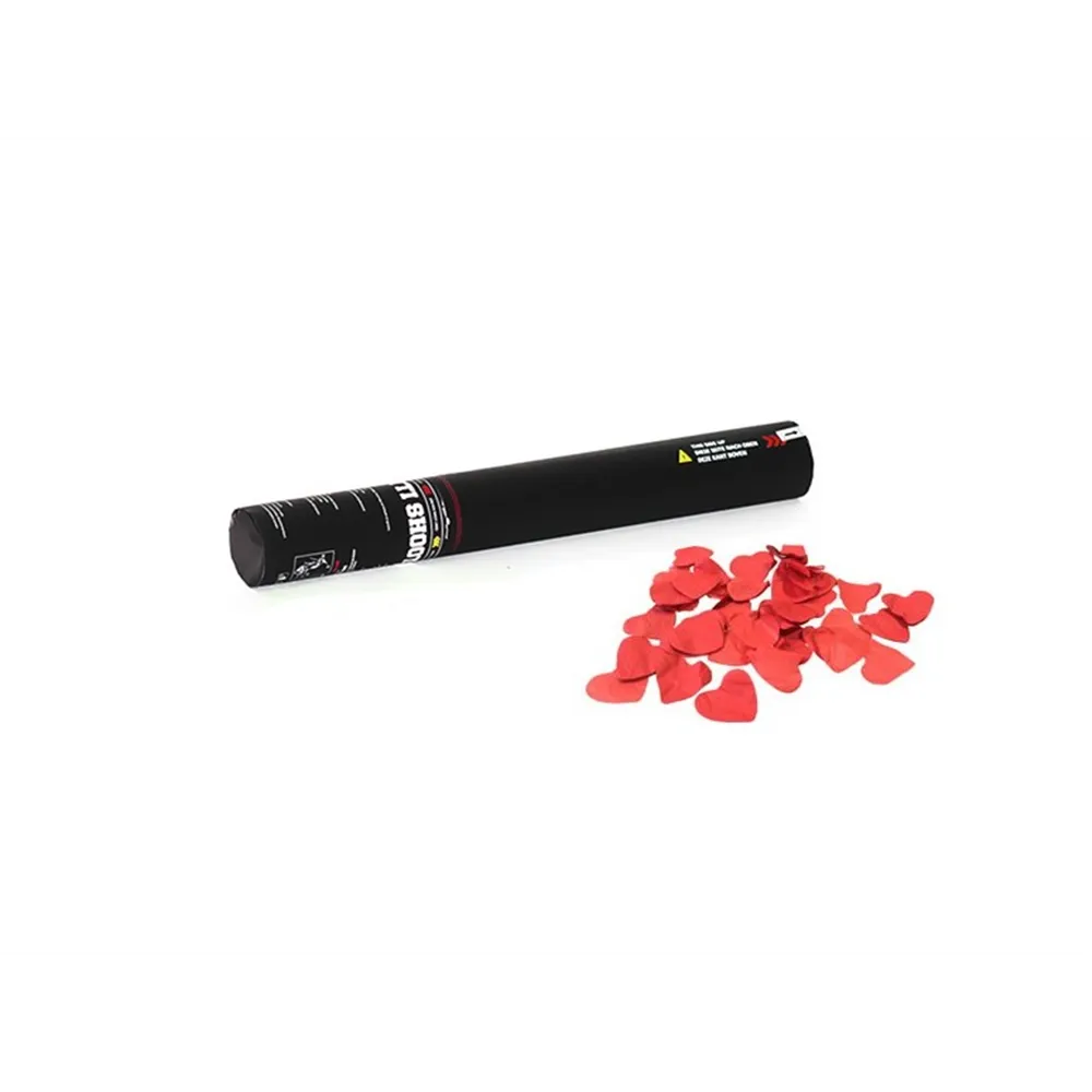 TCM FX Konfetti-Shooter 50cm, rote Herzen