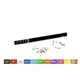 TCM FX Konfetti-Shooter 80cm, weiß/silber