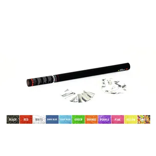 TCM FX Konfetti-Shooter 80cm, weiß/silber