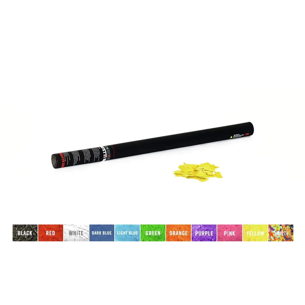 TCM FX Konfetti-Shooter 80cm, gelb