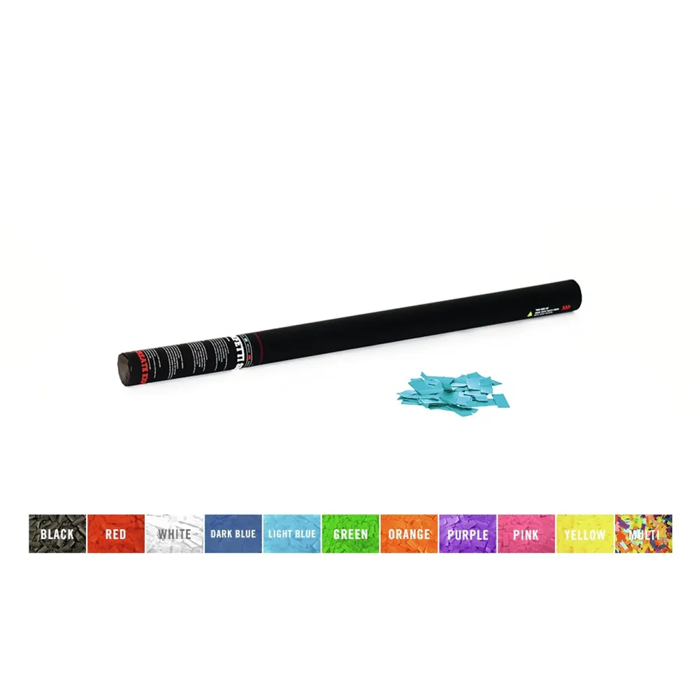 TCM FX Konfetti-Shooter 80cm, hellblau