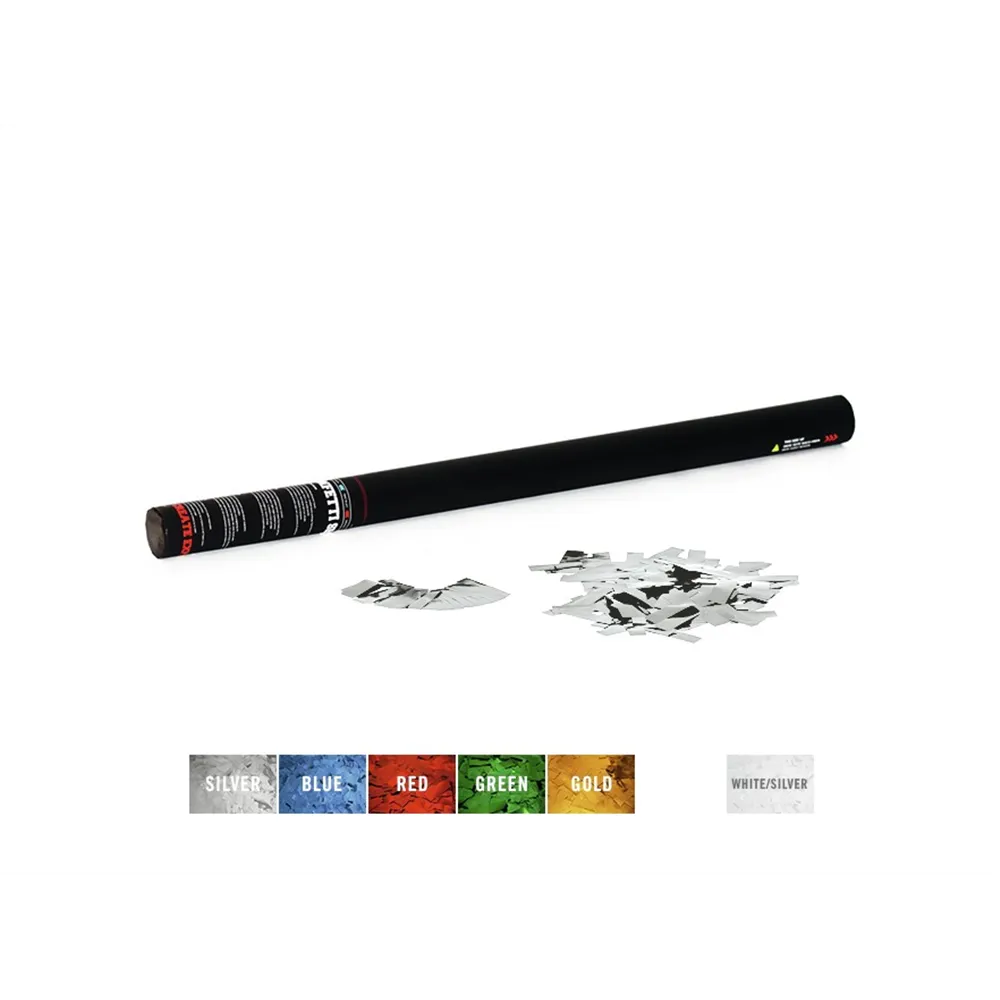 TCM FX Konfetti-Shooter 80cm, silber