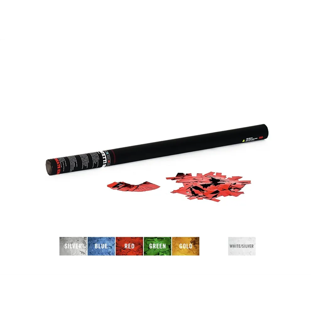 TCM FX Konfetti-Shooter 80cm, rot metallic