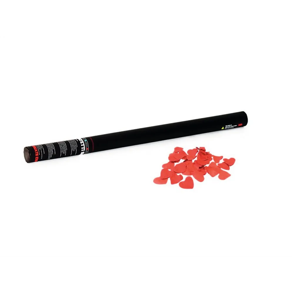 TCM FX Konfetti-Shooter 80cm, rote Herzen