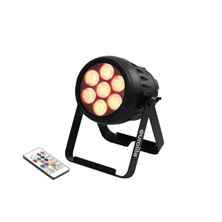 EUROLITE LED IP PAR 7x10W RGBL Spot