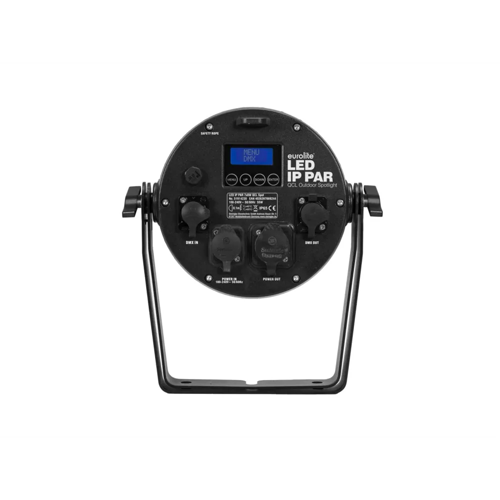 EUROLITE LED IP PAR 7x8W QCL Spot