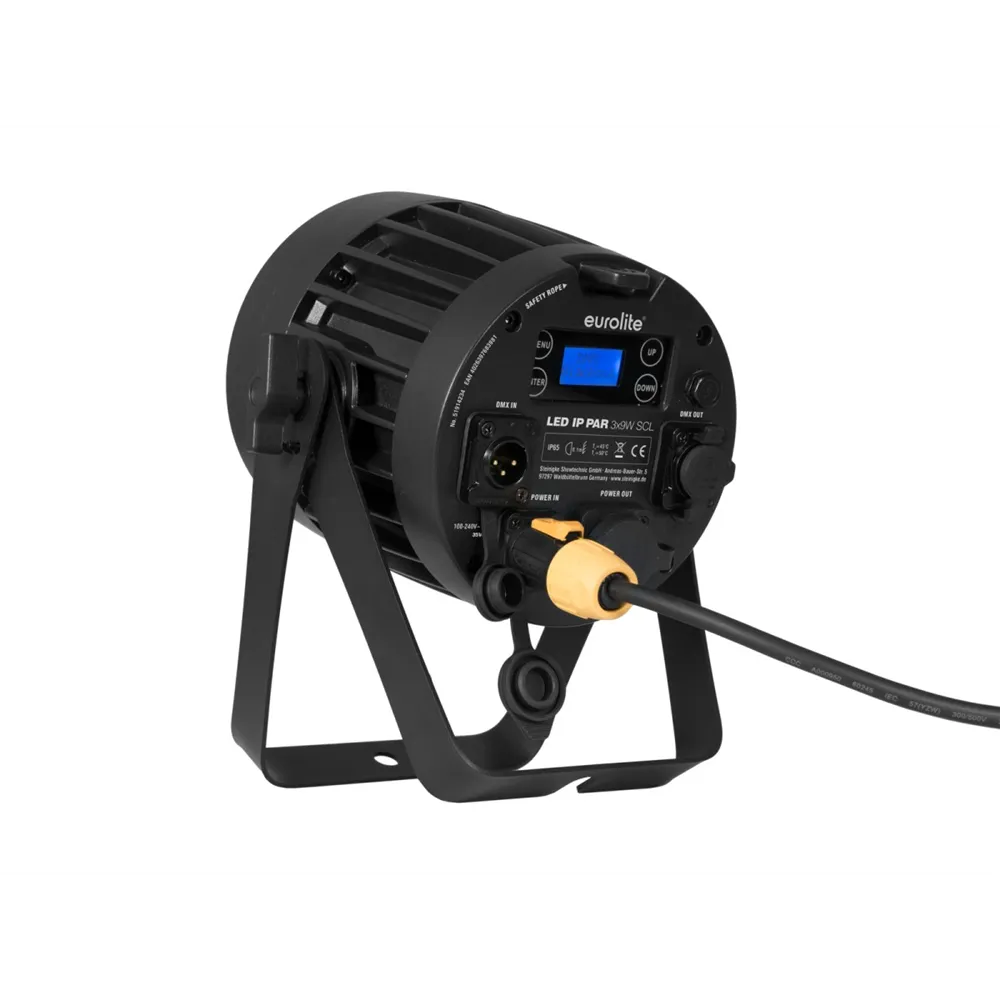 EUROLITE LED IP PAR 3x9W SCL Spot