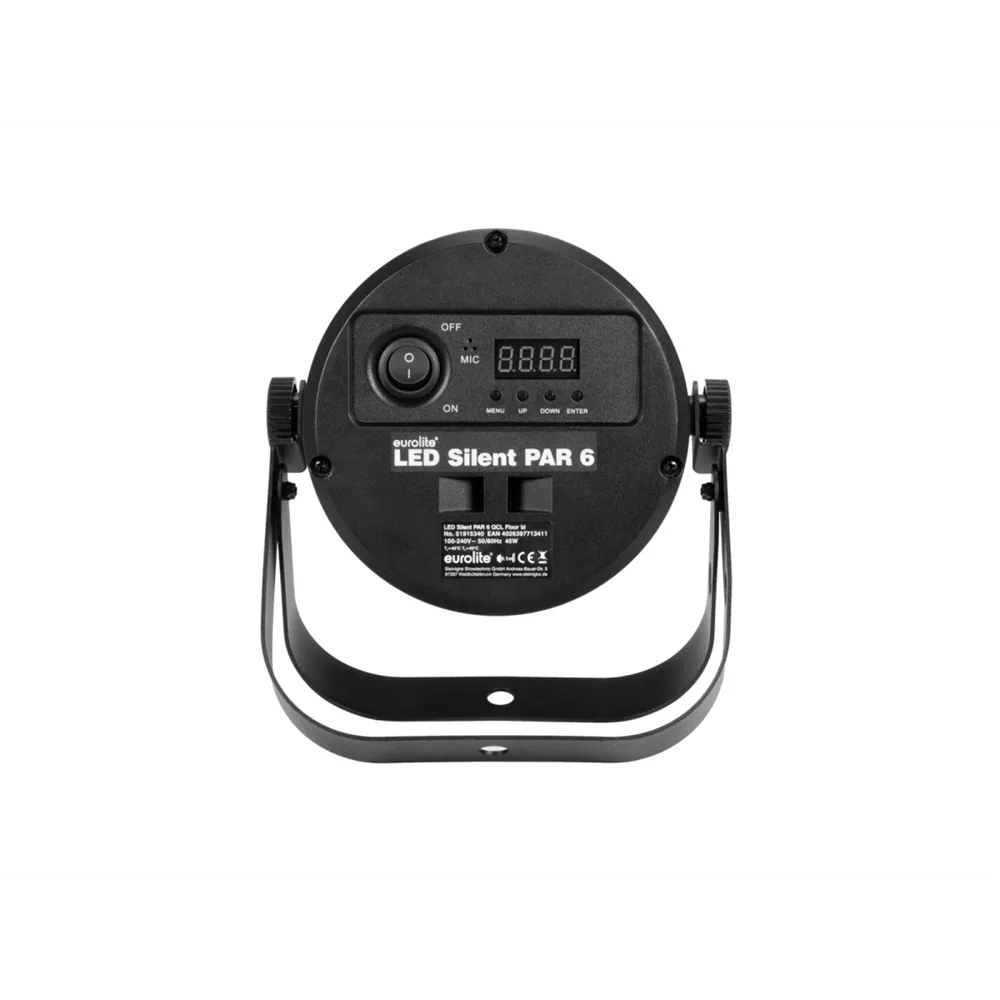 EUROLITE LED Silent Par 6 QCL Floor sw