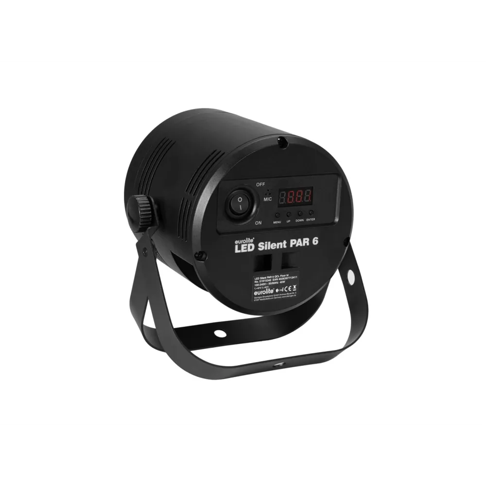 EUROLITE LED Silent Par 6 QCL Floor sw