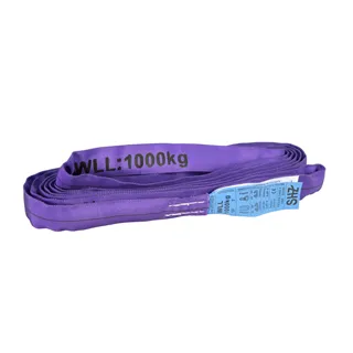 SHZ Rundschlinge Länge 3m / 1000kg nach EN 1492-2 SF7 violett