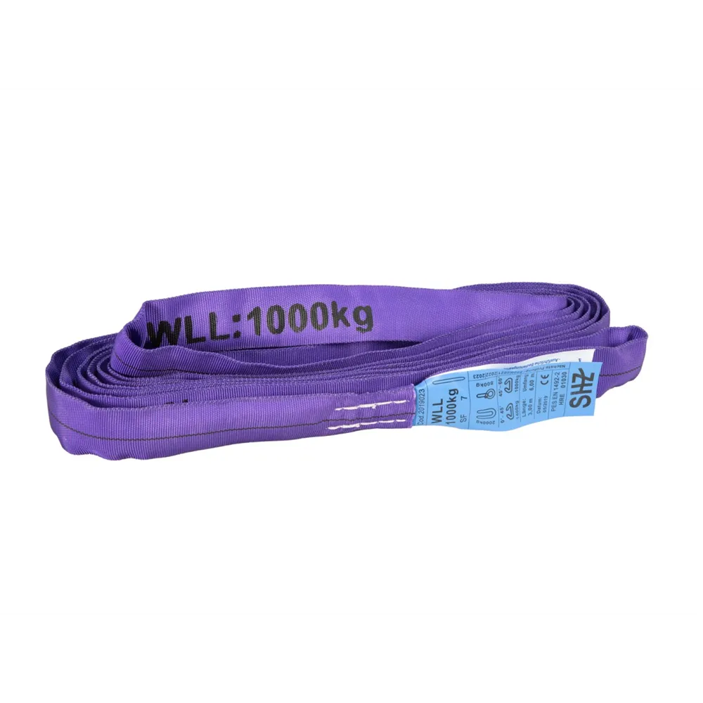 SHZ Rundschlinge Länge 3m / 1000kg nach EN 1492-2 SF7 violett