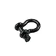 SAFETEX Schäkel 16mm schwarz mit Schraubbolzen