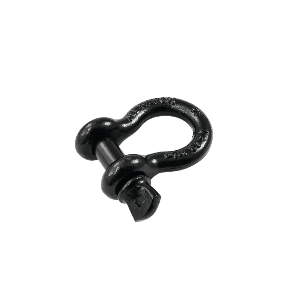 SAFETEX Schäkel 16mm schwarz mit Schraubbolzen