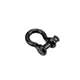 SAFETEX Schäkel 19mm schwarz mit Schraubbolzen