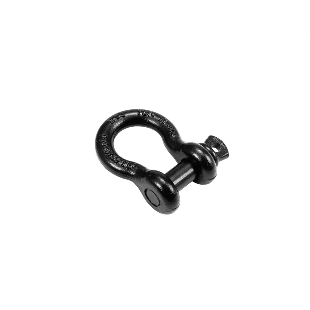 SAFETEX Schäkel 19mm schwarz mit Schraubbolzen