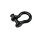 SAFETEX Schäkel 22mm schwarz mit Schraubbolzen
