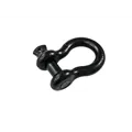 SAFETEX Schäkel 22mm schwarz mit Schraubbolzen