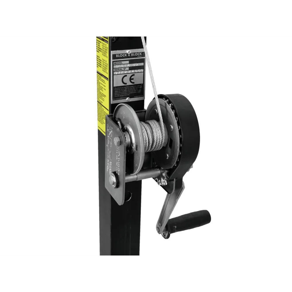 BLOCK AND BLOCK DELTA-80 Kurbelstativ 100kg 4.35m