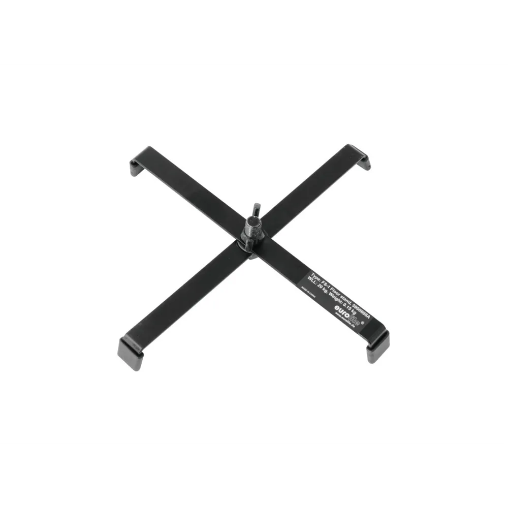 EUROLITE FS-1 Floorstand, Stahl, schwarz