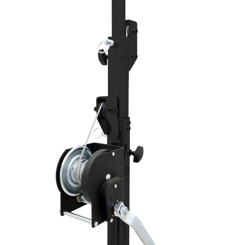 EUROLITE STT-400/85 Kurbelstativ TÜV/GS schwarz