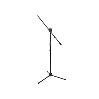 OMNITRONIC Mikrofonstativ MS-4 Pro mit Galgen sw