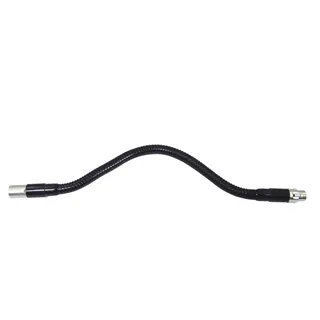 OMNITRONIC Schwanenhals schwarz XLR/XLR, 47cm