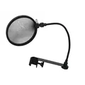 OMNITRONIC Microphone Pop Filter Black