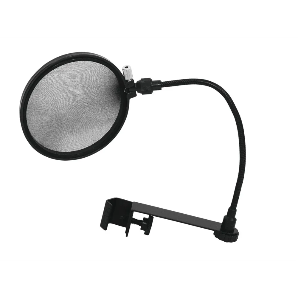 OMNITRONIC Mikrofon-Popfilter schwarz