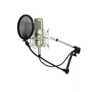 OMNITRONIC Mikrofon-Popfilter schwarz