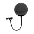 OMNITRONIC Filtro anti-pop per microfono, metallo nero