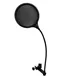 OMNITRONIC DSH-135 Mikrofon-Popfilter schwarz