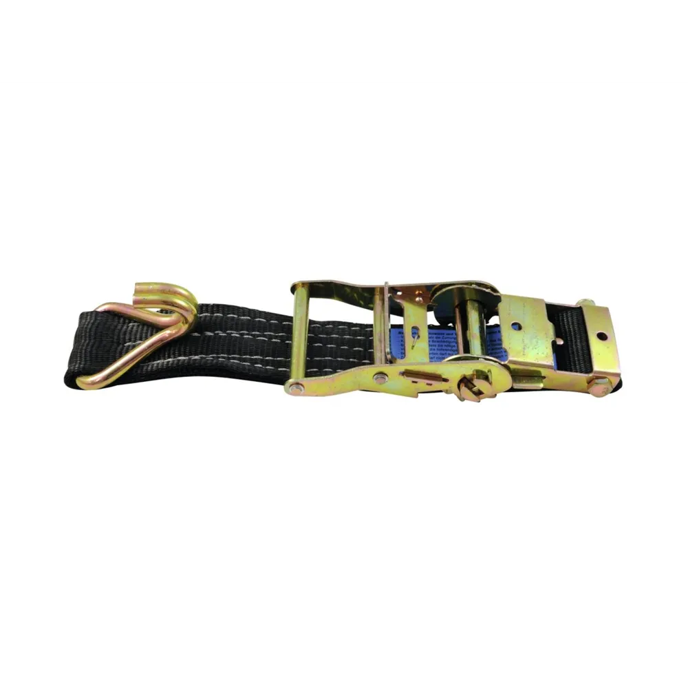 SHZ Spanngurt H400 Ratsche Spitzhaken schwarz