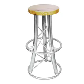 ALUTRUSS Barhocker, geschwungen
