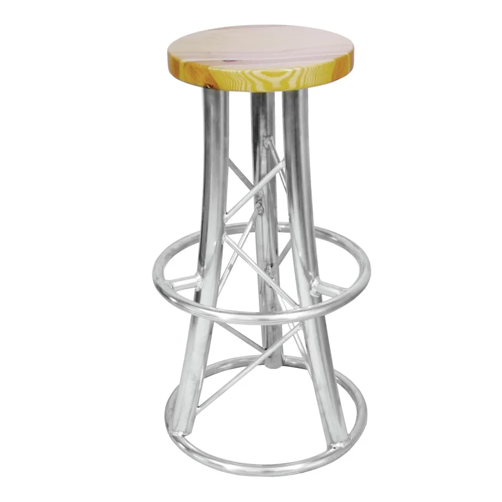 ALUTRUSS Barhocker, geschwungen