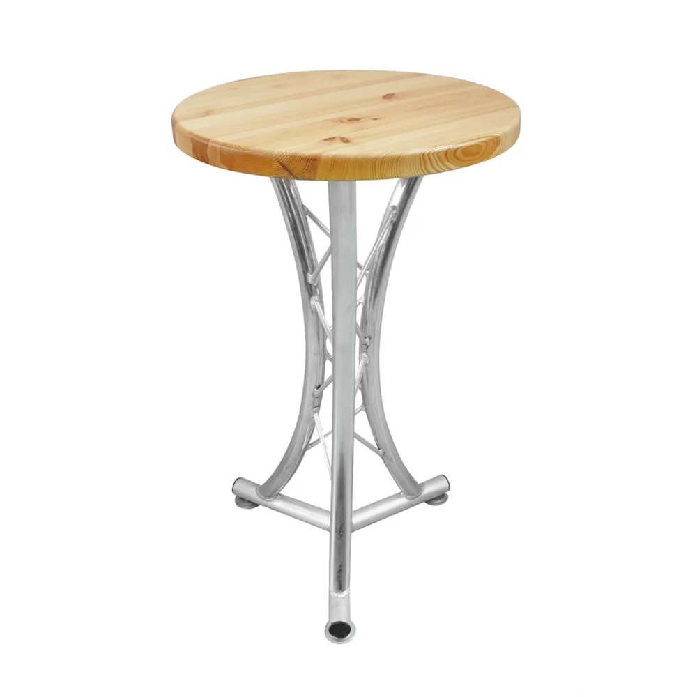 ALUTRUSS Bistrotisch, geschwungen