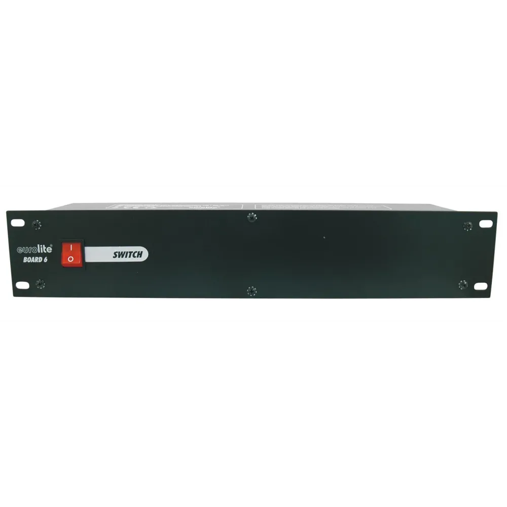 EUROLITE Board 6 mit 6x Schutzkontakt