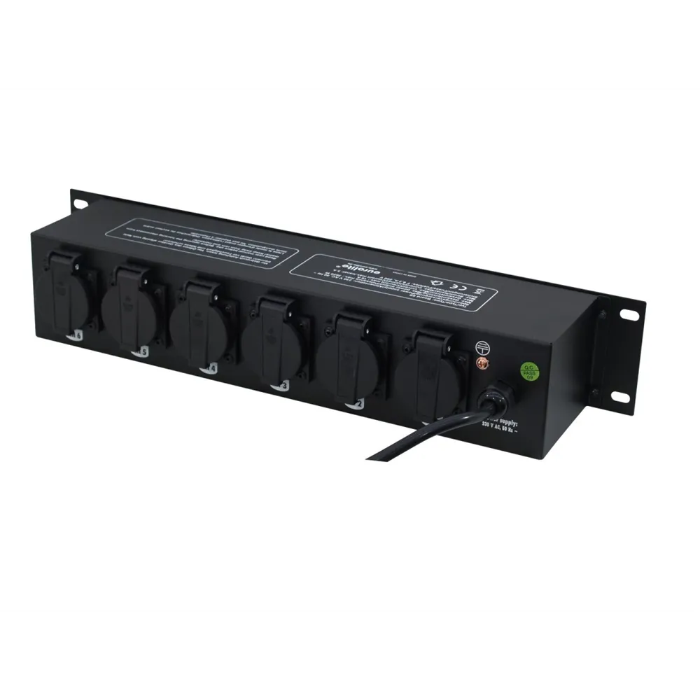 EUROLITE Board 6-S mit 6x Schutzkontakt