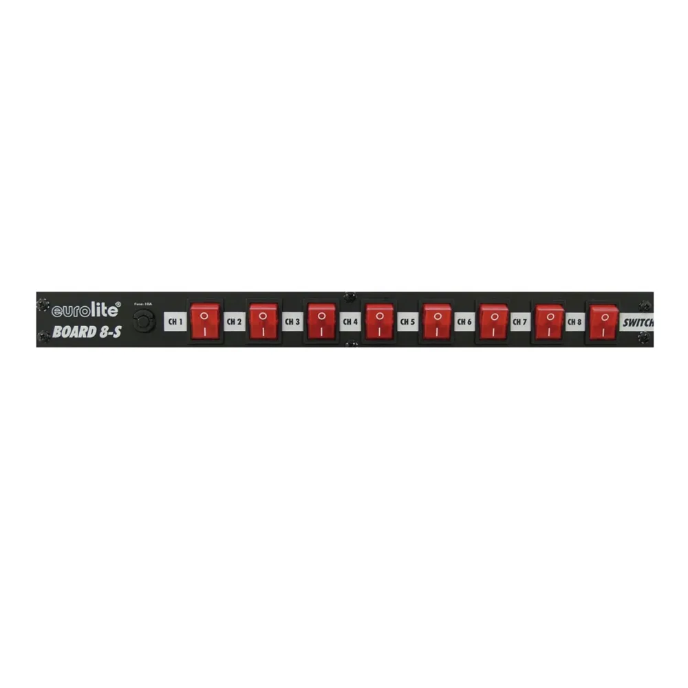EUROLITE Board 8-S 8x Kaltgerätebuchse