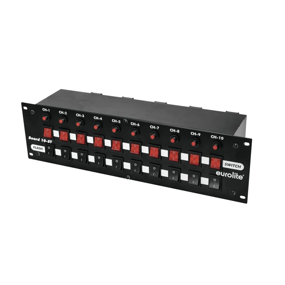 EUROLITE Board 10-ST 10x Schutzkontakt