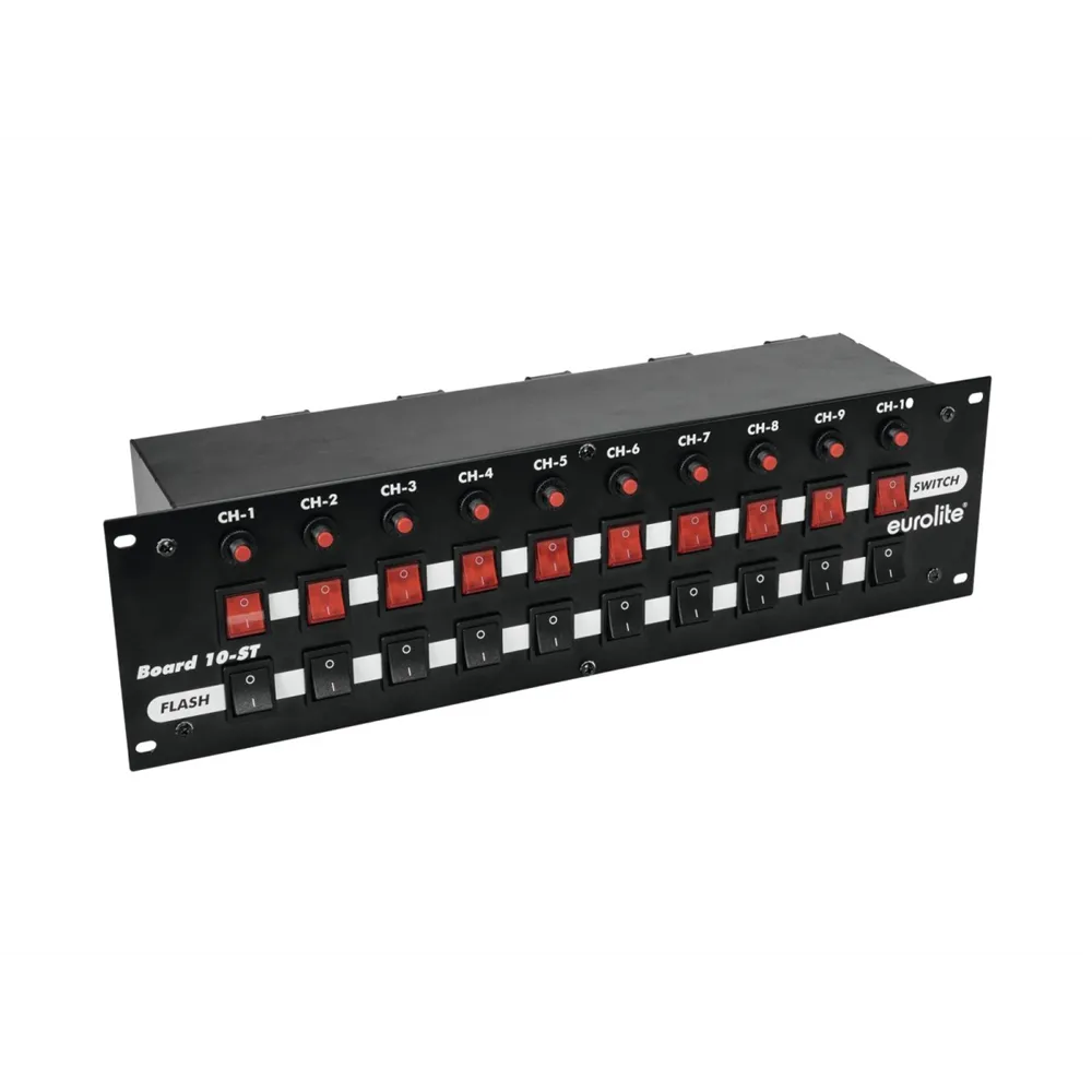 EUROLITE Board 10-ST 10x Schutzkontakt