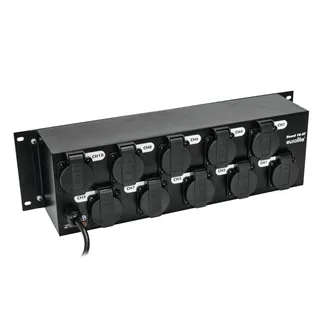 EUROLITE Board 10-ST 10x Schutzkontakt