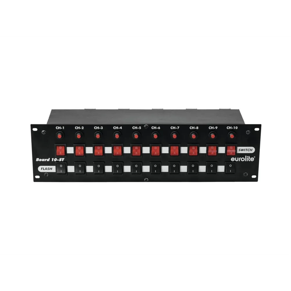 EUROLITE Board 10-ST 10x Schutzkontakt