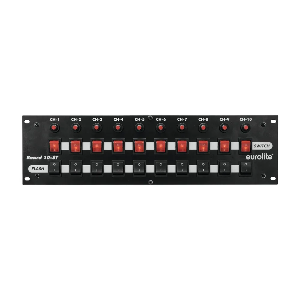 EUROLITE Board 10-ST 10x Schutzkontakt