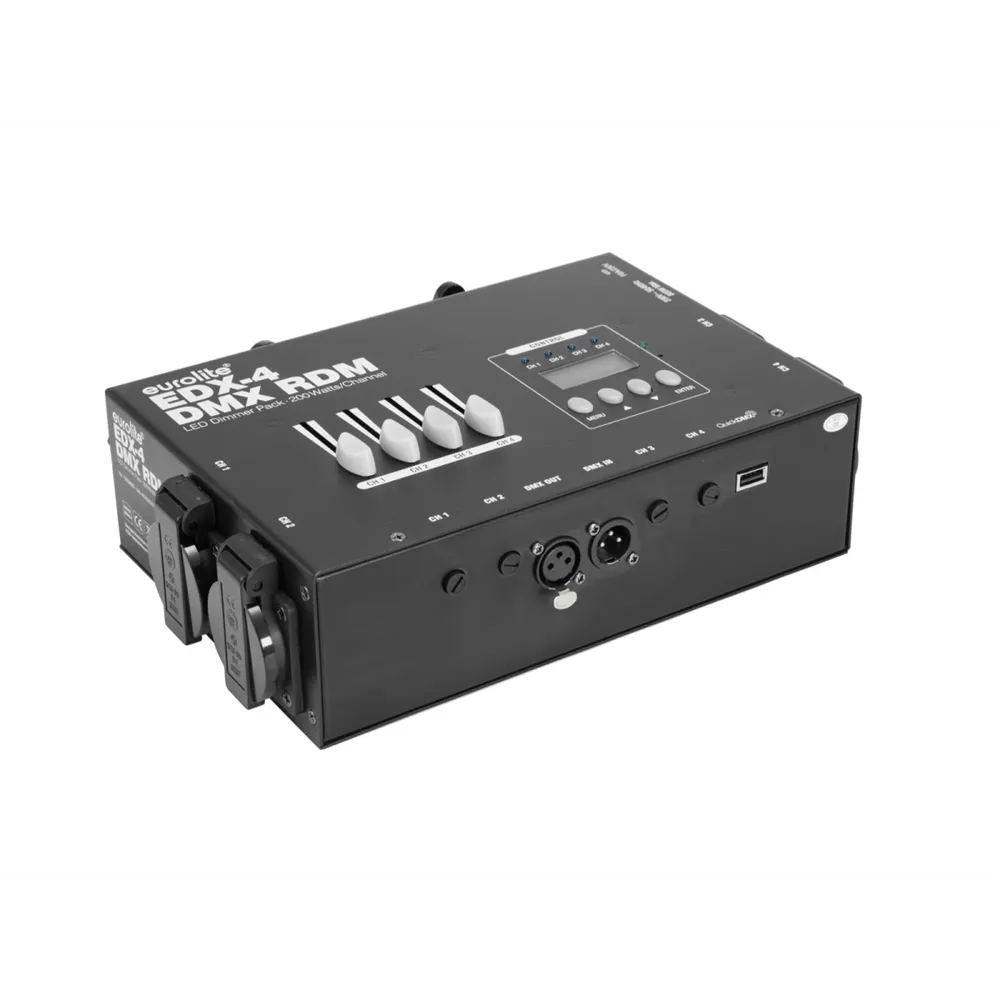EUROLITE EDX-4 DMX RDM LED-Dimmerpack