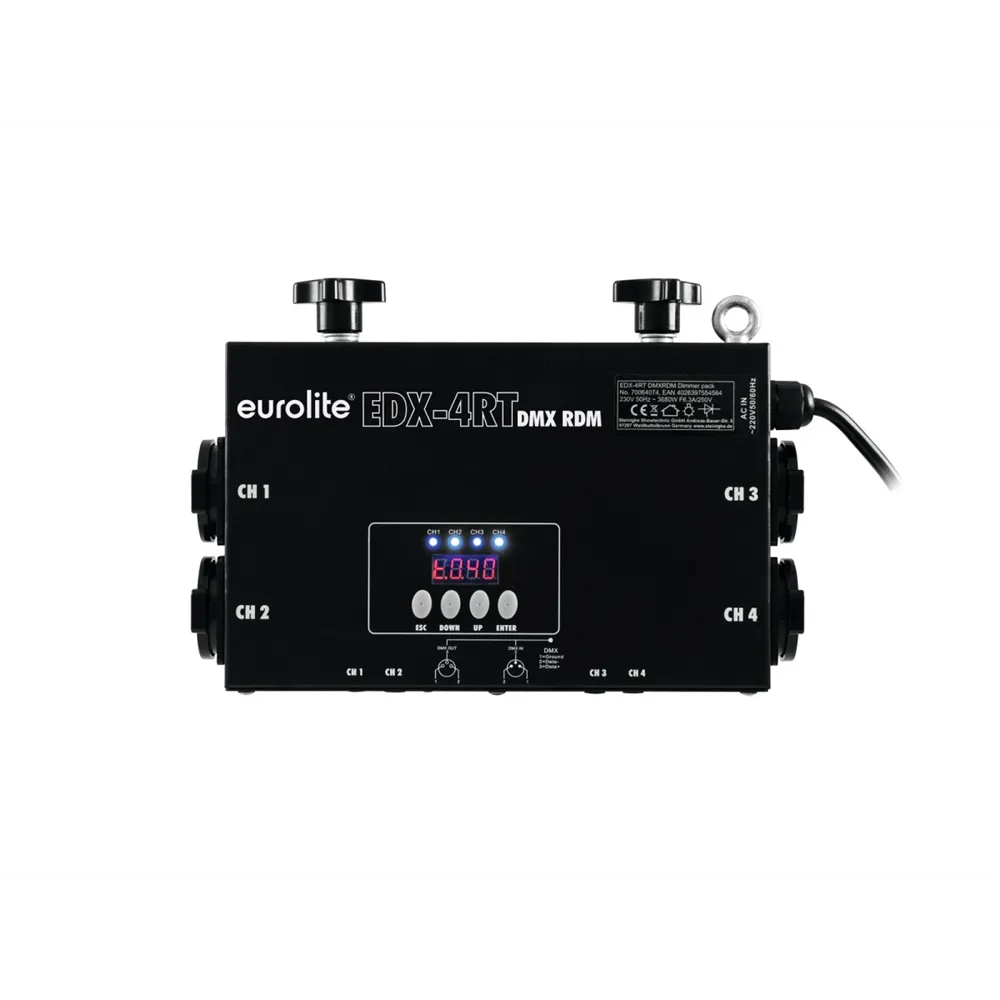 EUROLITE EDX-4RT DMX RDM Truss Dimmerpack