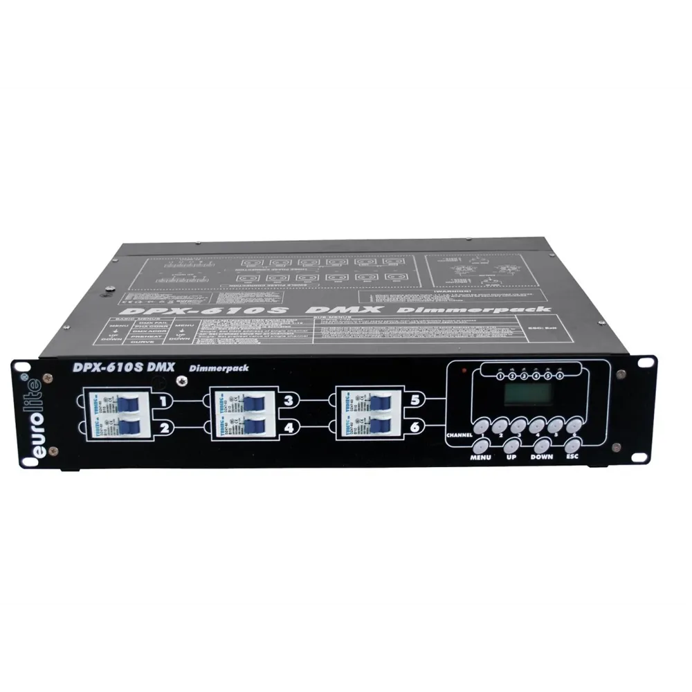 EUROLITE DPX-610 S DMX Dimmerpack