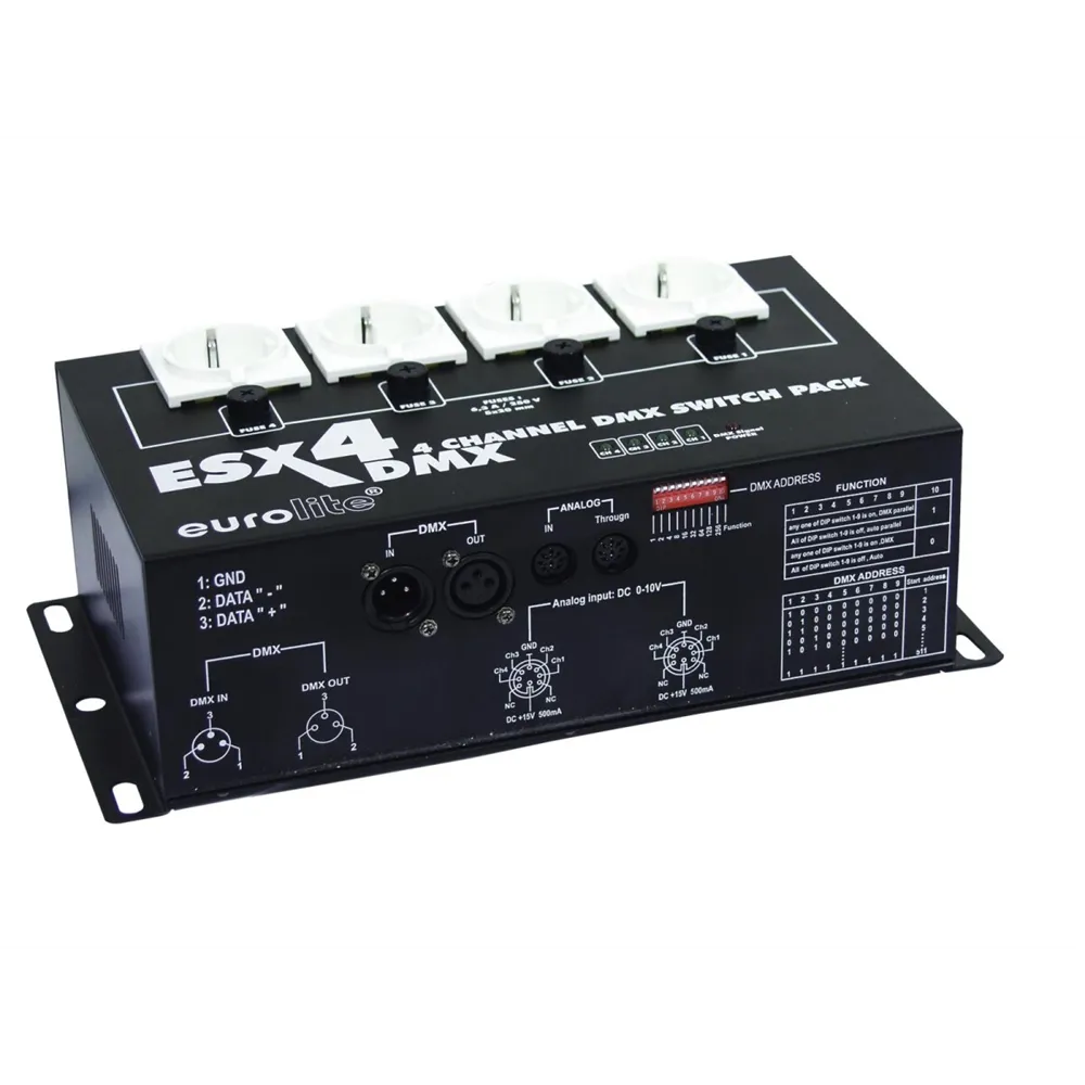EUROLITE ESX-4 DMX Switchpack